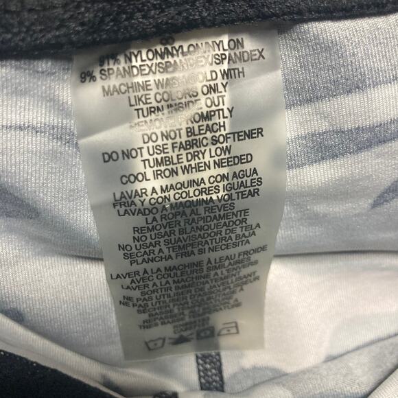 Calvin Klein performance wick camouflage athletic biker shorts - Picture 12 of 13